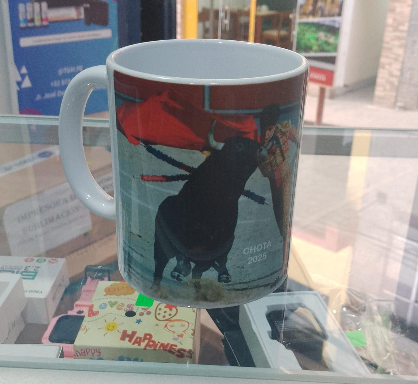 TAZA DE PLAZA DE TOROS CHOTA