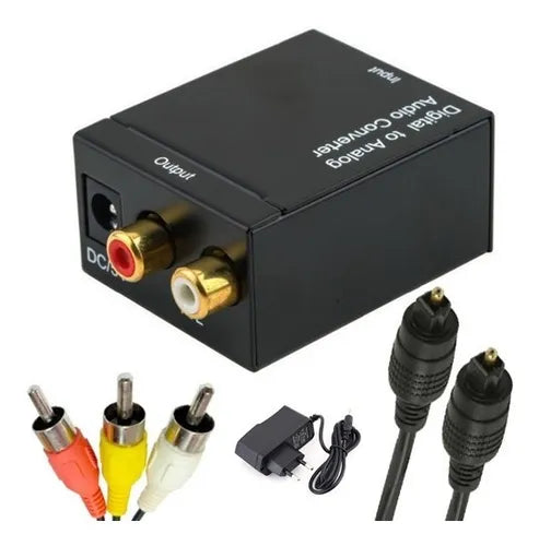 CONVERTIDOR OPTICO DE AUDIO A RCA