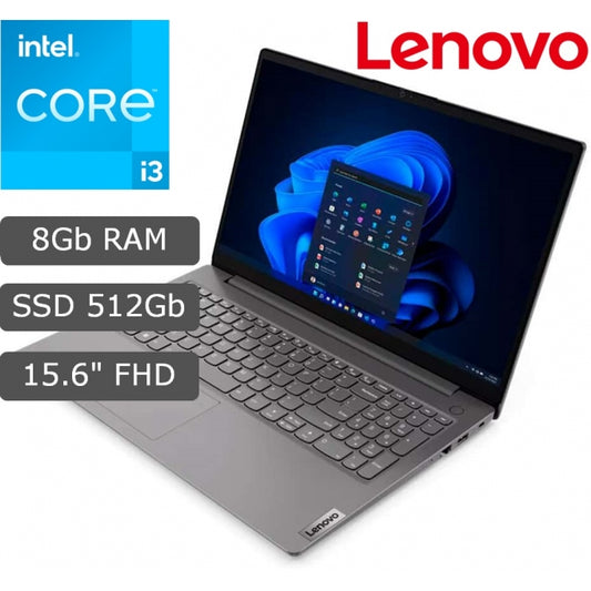 COMPUTADORA LAPTOP  LENOVO CORE I3, 8GB, 512 SSD 15.6"