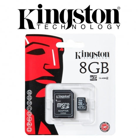 MEMORIA MICRO/SD MICROSD 8GB KINGSTONE