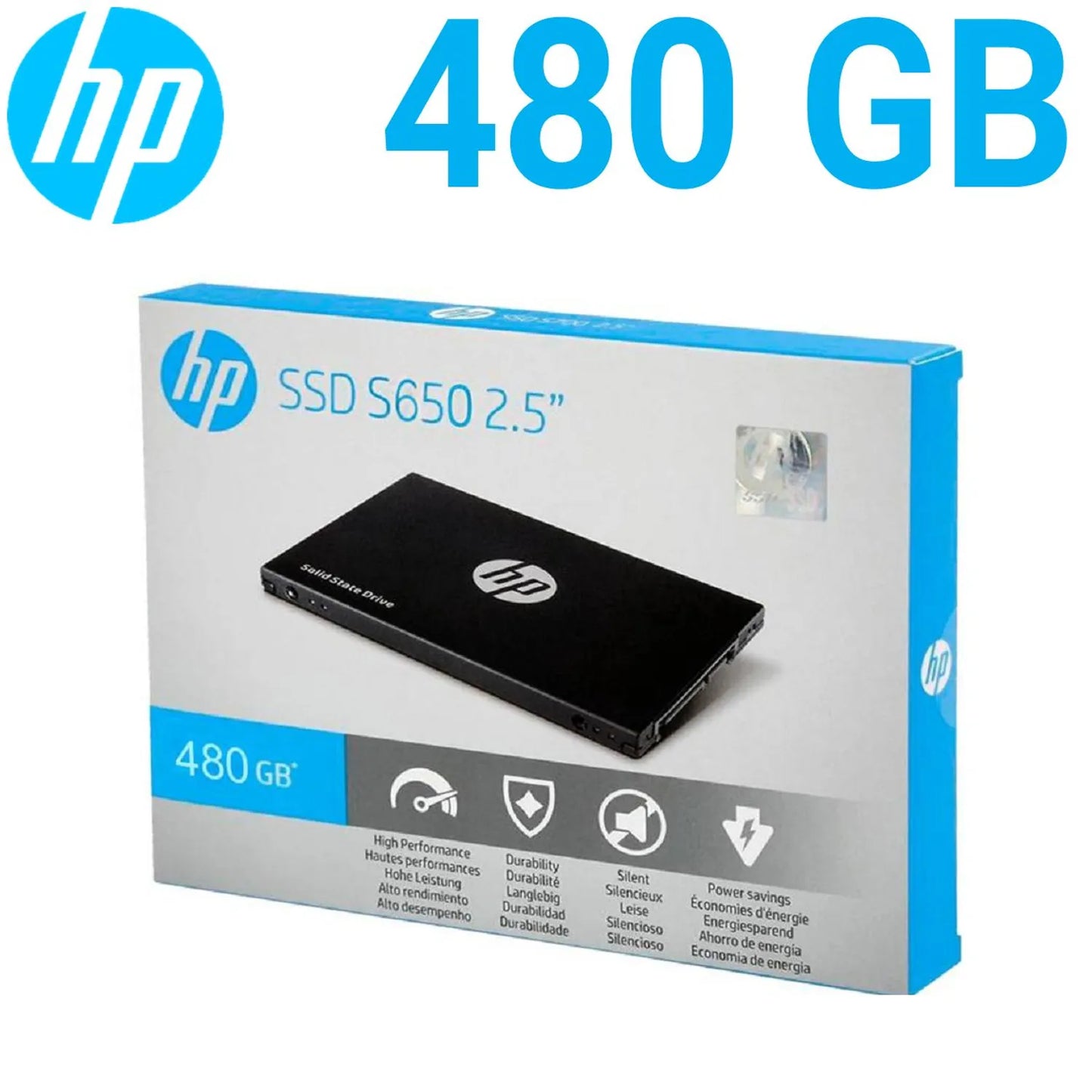 DISCO DURO SOLIDO SSDD HP 480GB S-ATA